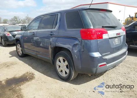2013 GMC Terrain Sle-1 из США, поврежденный, VIN 2GKALMEK1D6282065